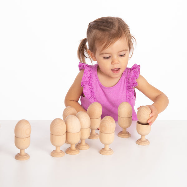 Wooden egg cups pack of 10, Wooden egg cups pack of 10,Heuristic Play babies,baby Heuristic Play,toddler Heuristic Play,Heuristic Play resources,Heuristic Play ideas, Wooden egg cups pack of 10,Wooden Egg Cups Pack of 10 – Encouraging Discovery Through Heuristic Play Introduce your child to the wonders of hands-on learning with the TickiT® Beechwood Egg Cups Pack of 10. Rooted in the concept of heuristic play, these smooth, natural wooden egg cups are designed to inspire curiosity, creativity, andWooden Egg