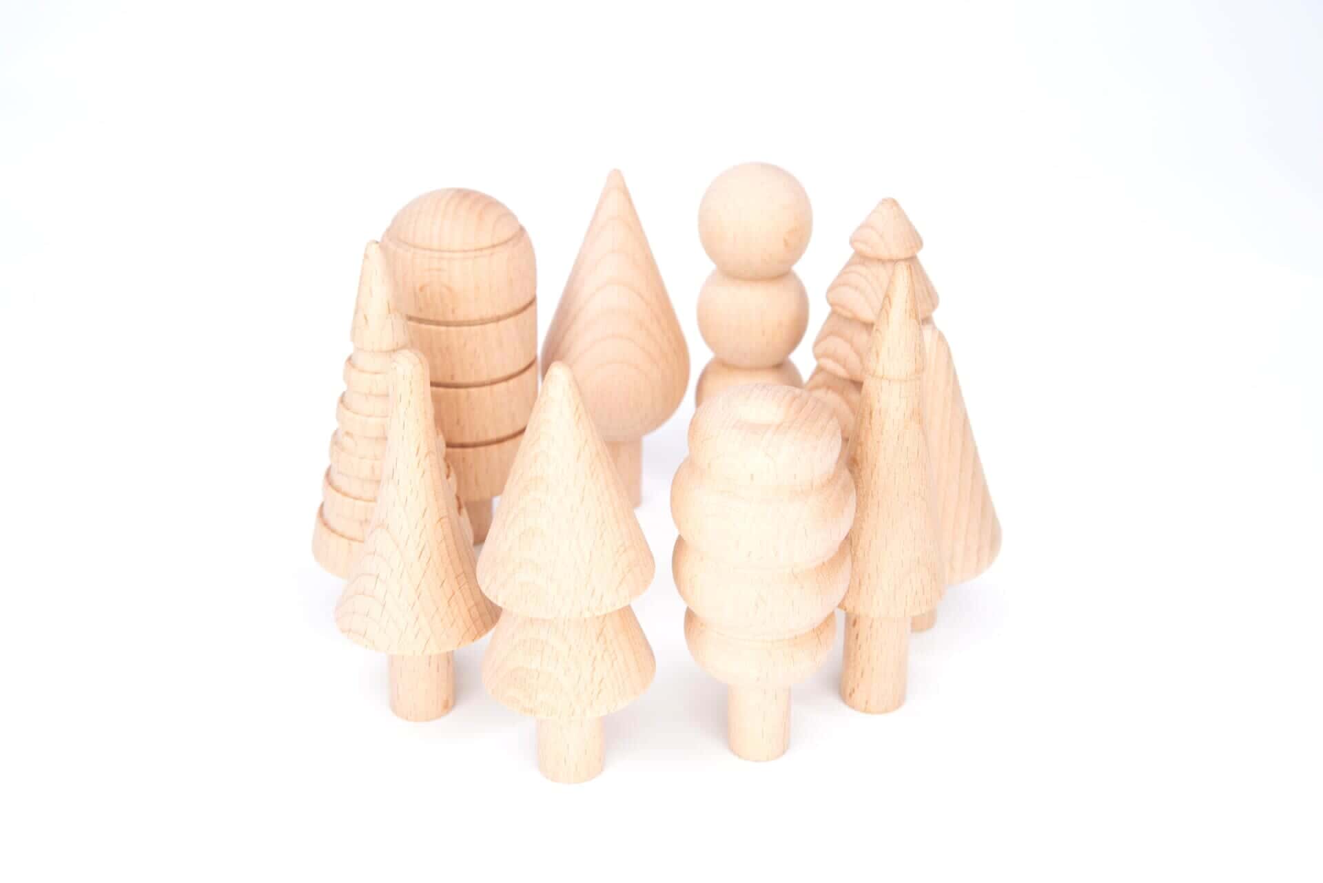 Woodland Trees Set - Pk10, Woodland Trees Set - Pk10,Wooden toys,Pretend play toys,wooden pretend play toys, TickiT® Wooden Woodland Trees – Inspire Nature-Inspired Play & Learning Introduce your child to the beauty of nature with the TickiT® Wooden Woodland Trees, a stunning set of 10 smooth, solid beechwood trees designed to inspire imaginative play, creativity, and early learning development. Featuring a natural woodgrain finish and a variety of shapes and sizes, these beautifully crafted Woodland trees 