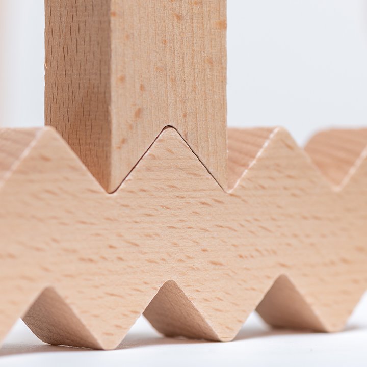 Zig Zag Blocks, Zig Zag Blocks,wooden toy puzzles,Freckled Frogs Zig Zag Blocks, Zig Zag Blocks – Stack, Build & Create! Unleash creativity with the Zig Zag Blocks, a 30-piece open-ended construction set designed for endless stacking, building, and imaginative play. Perfect for young architects and problem solvers, these beautifully crafted wooden blocks encourage spatial awareness, logical reasoning, and fine motor skills in a fun and engaging way. With six of each of the five unique shapes, including a sp