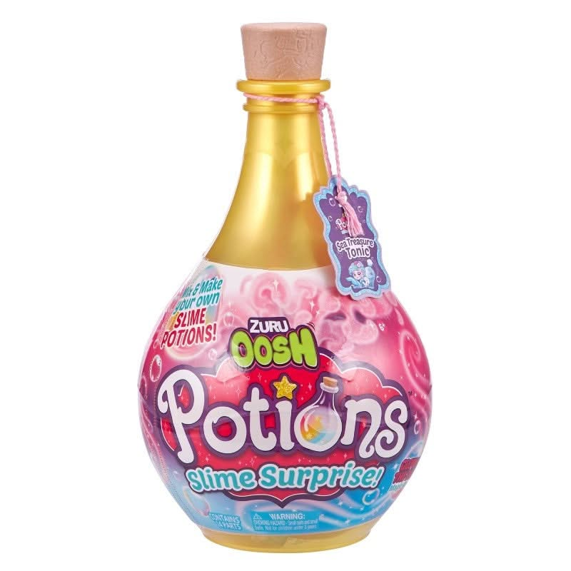 Zuru Oosh Potions Slime Surprise, Zuru Oosh Potions Slime Surprise,Oosh Potions Slime Surprise,Slime Kit,Messy play kit, Zuru Oosh Potions Slime Surprise,Potion bottle slime kit from Zuru. Open up the potion bottle to find all of the ingredients required to make two surprise slime concoctions. Follow the recipes to mix the parts together in the special brewing bottles, adding up to three different accessories that change the slime to be glittery, textured, orPotion bottle slime kit from Zuru. Open up the po