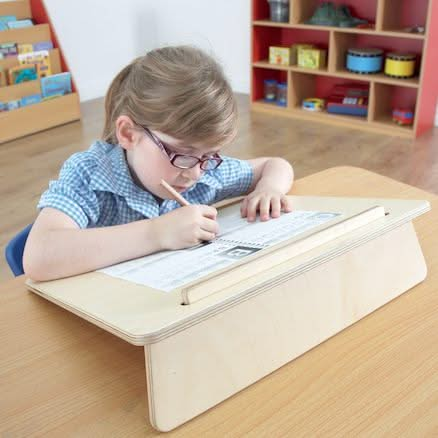 A3 Portable Wooden Writing Slope, A3 Portable Wooden Writing Slope,Special needs writing slope,Children's writing slope,classroom writing slope,tts writing slopes,specialdirect writing slopes,spacekraft writing slopes,primaryict writing slopes,d&g educational discount code, A3 Portable Wooden Writing Slope – Designed for Comfort & Handwriting Success Support better posture, improved handwriting, and comfortable learning with the A3 Portable Wooden Writing Slope. This ergonomically designed wooden writing sl