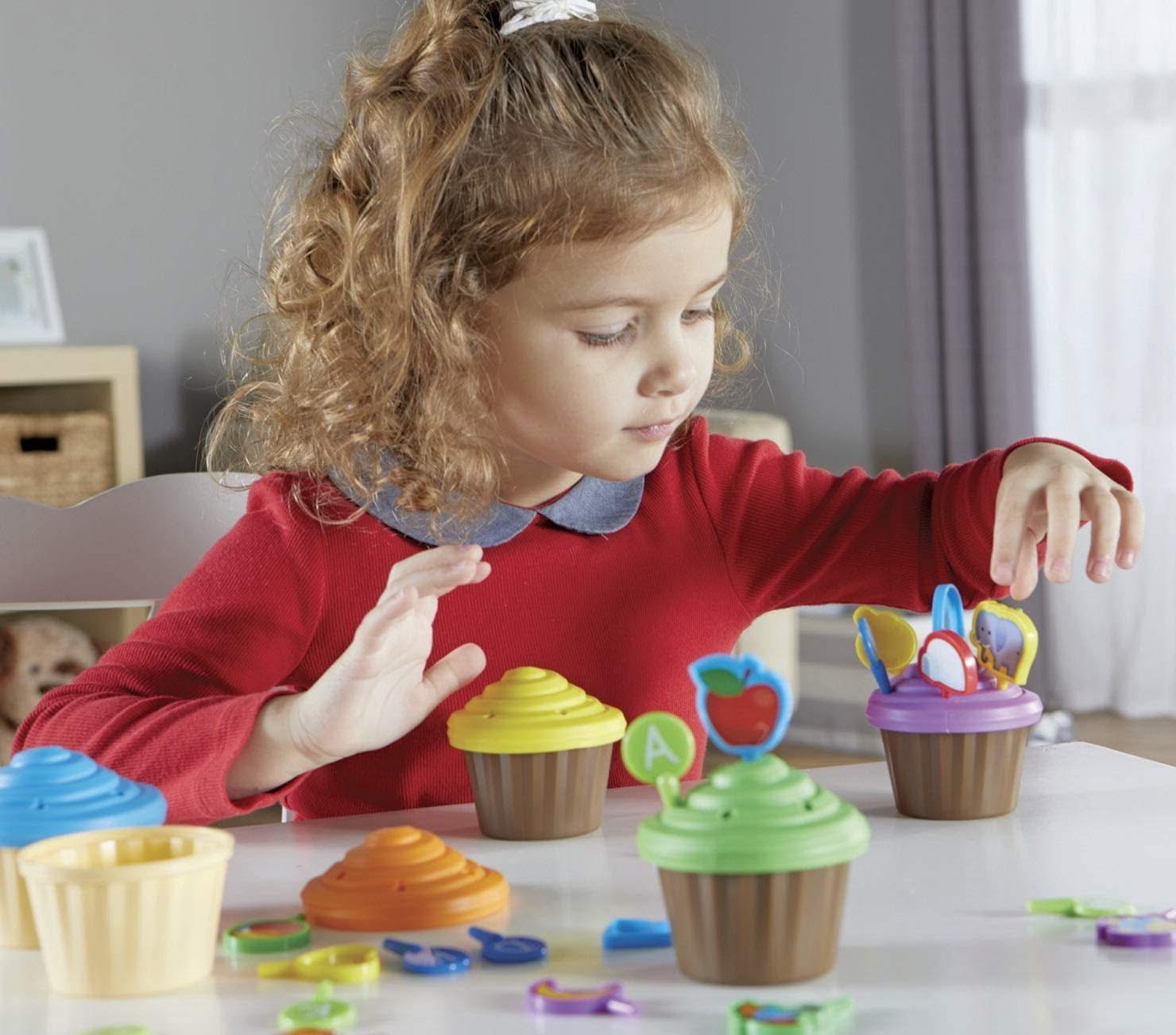 ABC Party Cupcake Toppers, ABC Party Cupcake Toppers,,Primary Literacy Resources,Phonic resources,speaking and listening resources,classroom resources, ABC Party Cupcake Toppers,ABC Party Cupcake Toppers Make learning the alphabet a delightful experience with ABC Party Cupcake Toppers! This fun and educational set is perfect for turning playtime into an opportunity for building early language skills. With six pretend cupcakes ready for decoration and 52 letter and picture toppers, kids can exp,ABCABC Party 