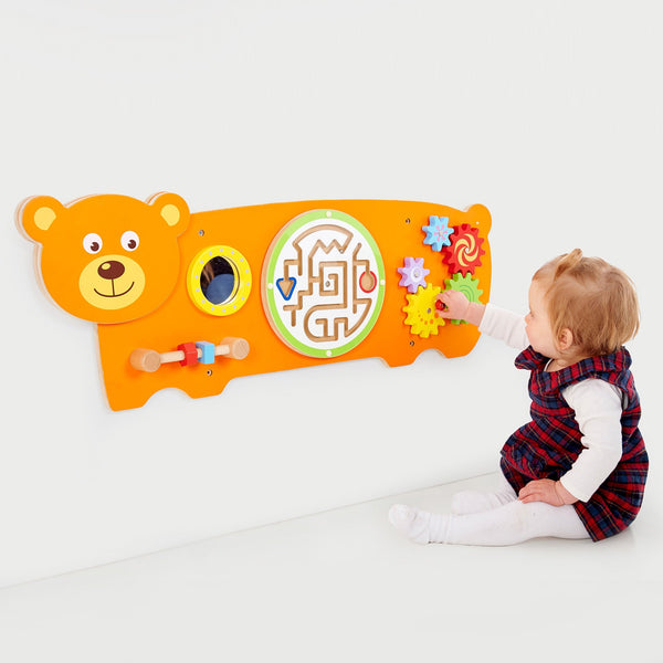 Activity Wall Panel Bear, Activity Wall Panel Bear,Bear Manipulative Wall Panel,bear Wall Game,Special needs wall toys,sensory room wall toys,wall games for special needs, Activity Wall Panel Bear,Activity Wall Panel Bear – Engage, Explore, and Develop Skills The Activity Wall Panel Bear is a charming and interactive resource designed to captivate young learners while supporting their developmental milestones. With a playful bear design, this wall panel offers aActivity Wall Panel Bear – Engage, Explore, an