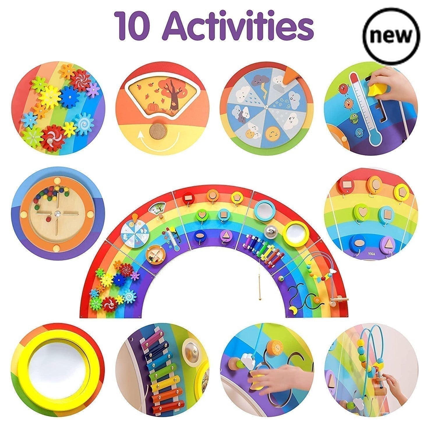 Activity Wall Panel Rainbow, Activity Wall Panel Rainbow,Sensory Wall Panels,Special Needs wall panel Toys, Sensory equipment, Special needs equipment, Sensory room equipment, developmental environment setting, wall activity panels, wall hanging activities, sen learning, sensory education, special educational needs, Activity Wall Panel Rainbow,=The Activity Wall Panel Rainbow toy is ideal for the wall at home, waiting room, treatment rooms or in your nursery or school. The Activity Wall Panel Rainbow is Ide