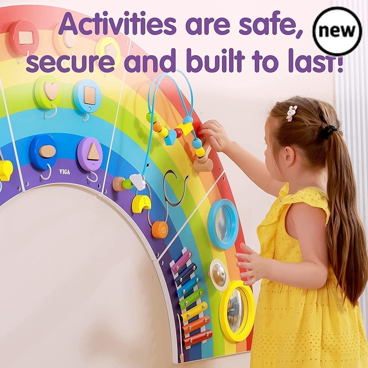 Activity Wall Panel Rainbow, Activity Wall Panel Rainbow,Sensory Wall Panels,Special Needs wall panel Toys, Sensory equipment, Special needs equipment, Sensory room equipment, developmental environment setting, wall activity panels, wall hanging activities, sen learning, sensory education, special educational needs, Activity Wall Panel Rainbow,=The Activity Wall Panel Rainbow toy is ideal for the wall at home, waiting room, treatment rooms or in your nursery or school. The Activity Wall Panel Rainbow is Ide