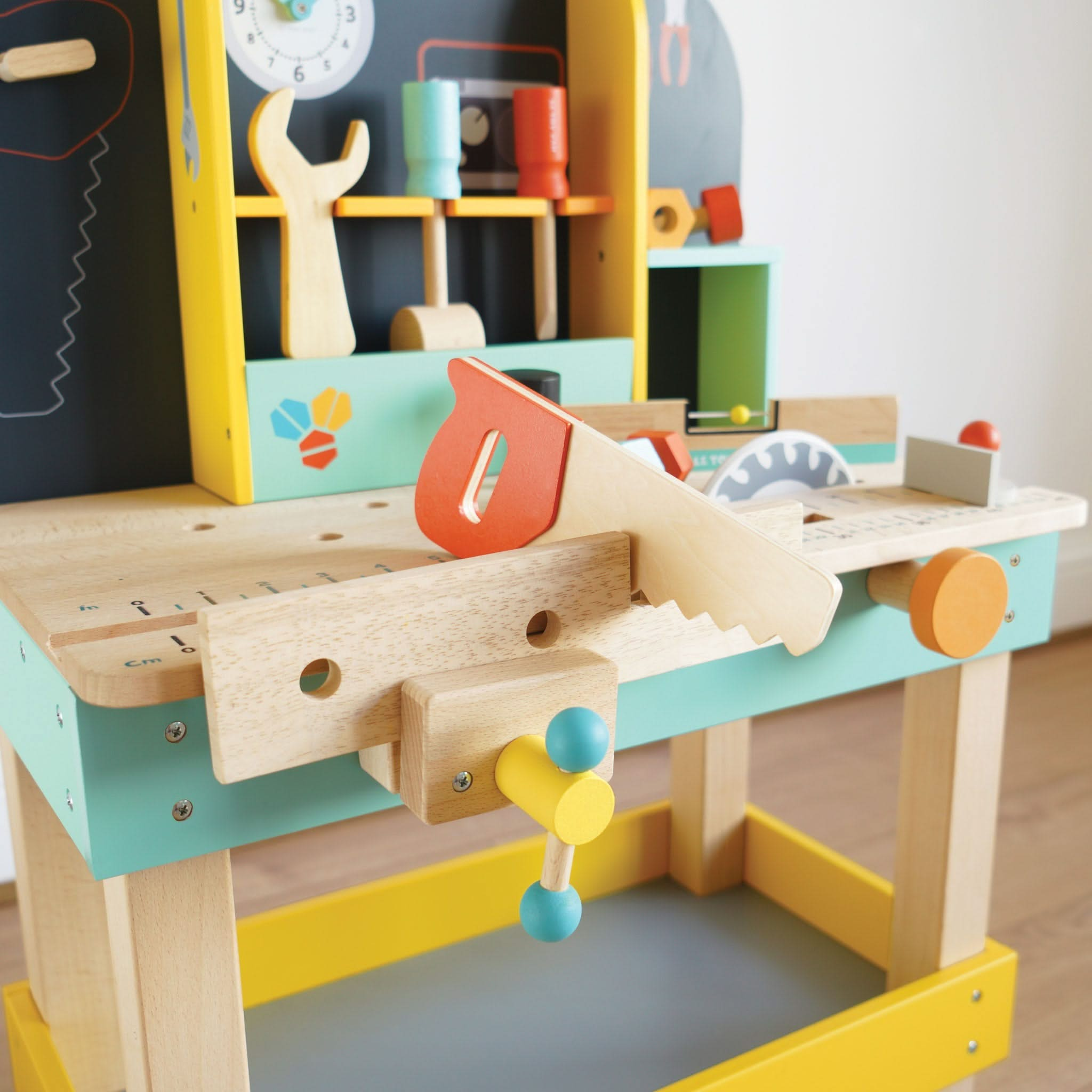 Alexs Toy Work Bench, Alex’s Toy Work Bench,Workbench,Tidlo Workbench,childrens work bench,childrens pretend play tool set,childrens tool set bench, Alex’s Toy Work Bench – Eco-Friendly Tool Time Fun! Get ready for hands-on building adventures with Alex’s Toy Work Bench—a beautifully crafted wooden toy workbench designed for little builders with big imaginations! Part of our award-winning collection, this sturdy and sustainable workbench is packed with realistic features and chunky wooden tools, perfect for