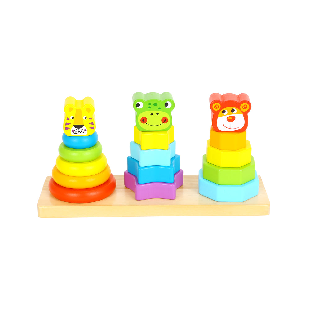 Animal Wooden Stacker, Animal Wooden Stacker,Geometric Stacker,Melissa and Doug 567 Geometric Stacker Wooden Educational Toy, Animal Wooden Stacker,Animal Wooden Stacker The Animal Wooden Stacker is a delightful and educational toy designed to keep toddlers engaged while supporting their cognitive development. Perfect for kids aged 2 and up, this stacking toy is more than just fun—it's a tool for building essential early skills. Animal Wooden Stacker Features Educ,Animal Wooden StackerAnimal Wooden Stacker 