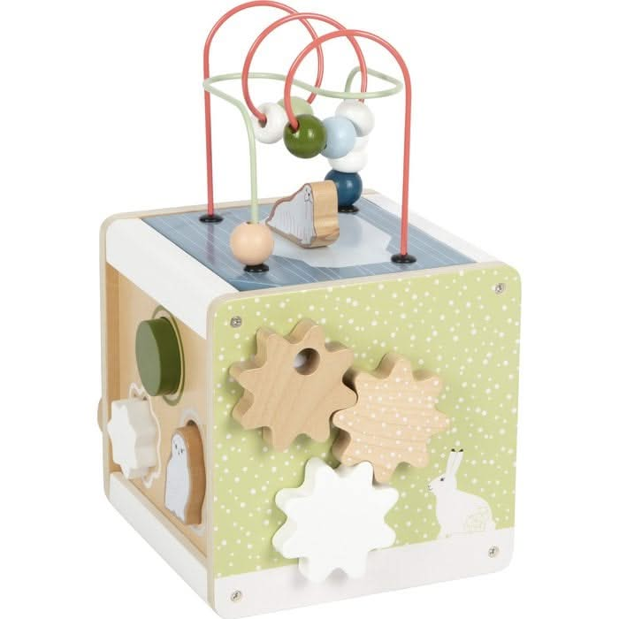 Artic Motor Skills Cube, Artic Motor Skills Cube,FSC Certified Activity Cube,Bigjigs 100% FSC Certified Activity Cube,Bigjigs toys, Arctic Motor Skills Cube – A Fun & Educational Wooden Activity Toy! Let little explorers dive into the Arctic with the Arctic Motor Skills Cube, a beautifully crafted multi-functional activity toy designed to enhance fine motor skills, problem-solving, and sensory development. Featuring adorable Arctic animals like polar bears, seals, walruses, arctic foxes, and mountain hares,