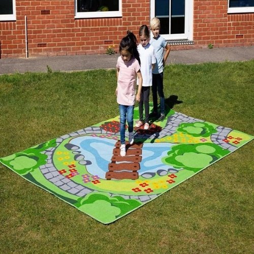 Back to Nature Garden Outdoor Mat, Back to Nature Garden Outdoor Mat,outdoor childrens carpet,early years resources, educational resources, educational materials, children's learning resources, children's learning materials, teaching resources for children, teaching material for children, Back to Nature Garden Outdoor Mat,The Back to Nature Garden Outdoor Mat is a delightful addition to outdoor learning environments. The Back to Nature Garden Outdoor Mat is crease resistant with unique Rhombus anti-skid Dur