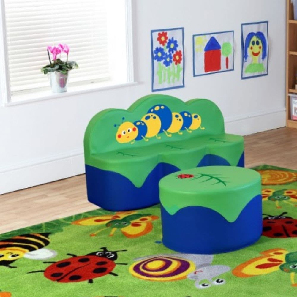 Back to Nature Pouf, Back to Nature Pouf, EYFS Furniture,Primary School Furniture for indoor and outdoor environments. School Tables, School Chairs, Storage and Play areas for classrooms and nursery settings, Back to Nature Pouf,The Back to Nature Pouf is a brightly coloured nature themed Pouf which is ideal for nurseries and school.Create a themed seating environment with these stunning soft seating ranges. Unique modular design allows you to mix and match to suit any environment. The Back to Nature Pouf w