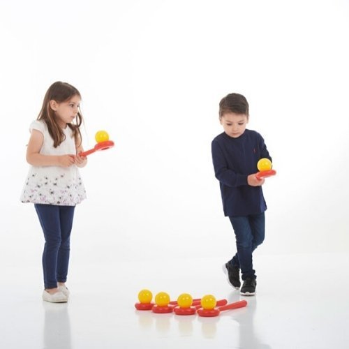 Balancing Ball Set, Balancing Ball Set,balance toys,special needs balance toys,balance and sensory, early years resources, educational resources, educational materials, children's learning resources, children's learning materials, teaching resources for children, teaching material for children, Balancing Ball Set,Introducing the Balancing Ball Set, a fantastic addition to any collection of physical play resources. This set is designed to promote the development of fine and gross motor skills, along with oth