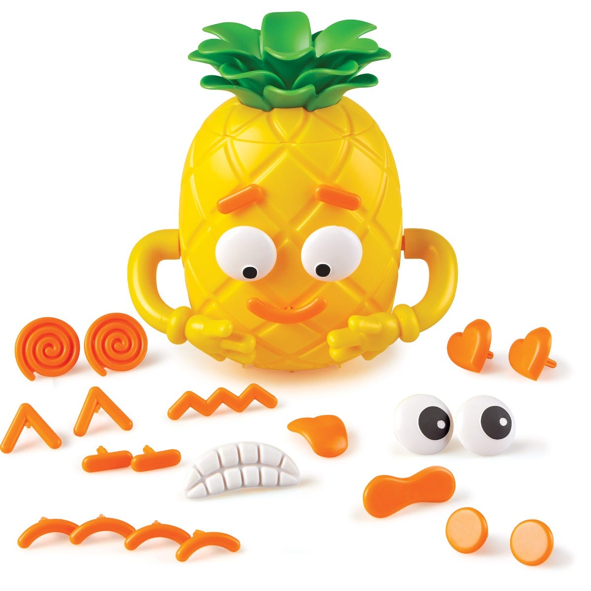 Big Feelings Pineapple, Big Feelings Pineapple,Feelings resources, Children's feelings and emotions resources,Special needs emotions resources,Autism emotion resources,Children's emotions classroom resources,Early years emotions classroom ideas, Big Feelings Pineapple,Use the 26 different pieces to build expressions on the Big Feelings Pineapple and help preschool children learn about how emotions and facial expressions show what people are feeling. This fun Big Feelings Pineapple is a social emotional lear