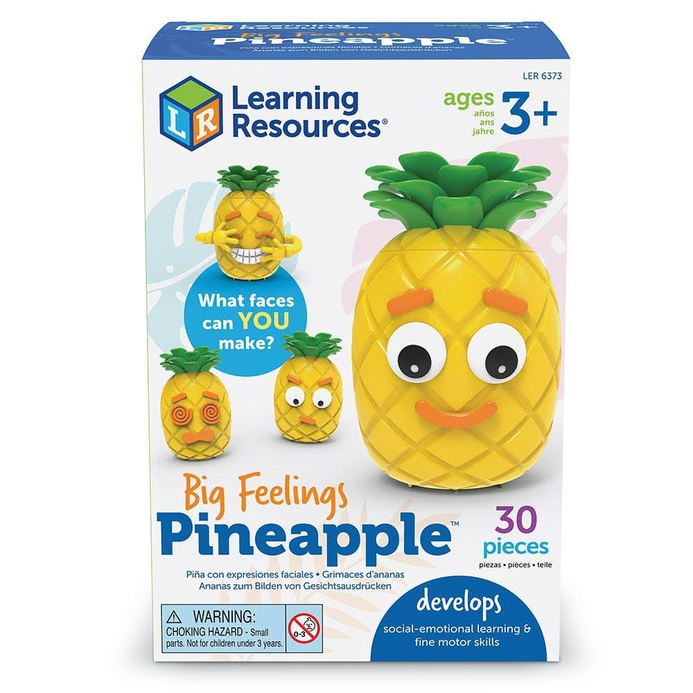 Big Feelings Pineapple, Big Feelings Pineapple,Feelings resources, Children's feelings and emotions resources,Special needs emotions resources,Autism emotion resources,Children's emotions classroom resources,Early years emotions classroom ideas, Big Feelings Pineapple – A Fun & Interactive Way to Explore Emotions Help children understand, express, and discuss emotions with the Big Feelings Pineapple, a hands-on social-emotional learning (SEL) toy designed to make exploring feelings fun and engaging. With 26