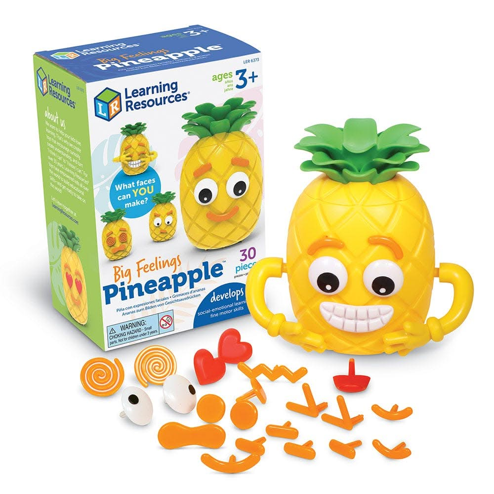 Big Feelings Pineapple, Big Feelings Pineapple,Feelings resources, Children's feelings and emotions resources,Special needs emotions resources,Autism emotion resources,Children's emotions classroom resources,Early years emotions classroom ideas, Big Feelings Pineapple – A Fun & Interactive Way to Explore Emotions Help children understand, express, and discuss emotions with the Big Feelings Pineapple, a hands-on social-emotional learning (SEL) toy designed to make exploring feelings fun and engaging. With 26