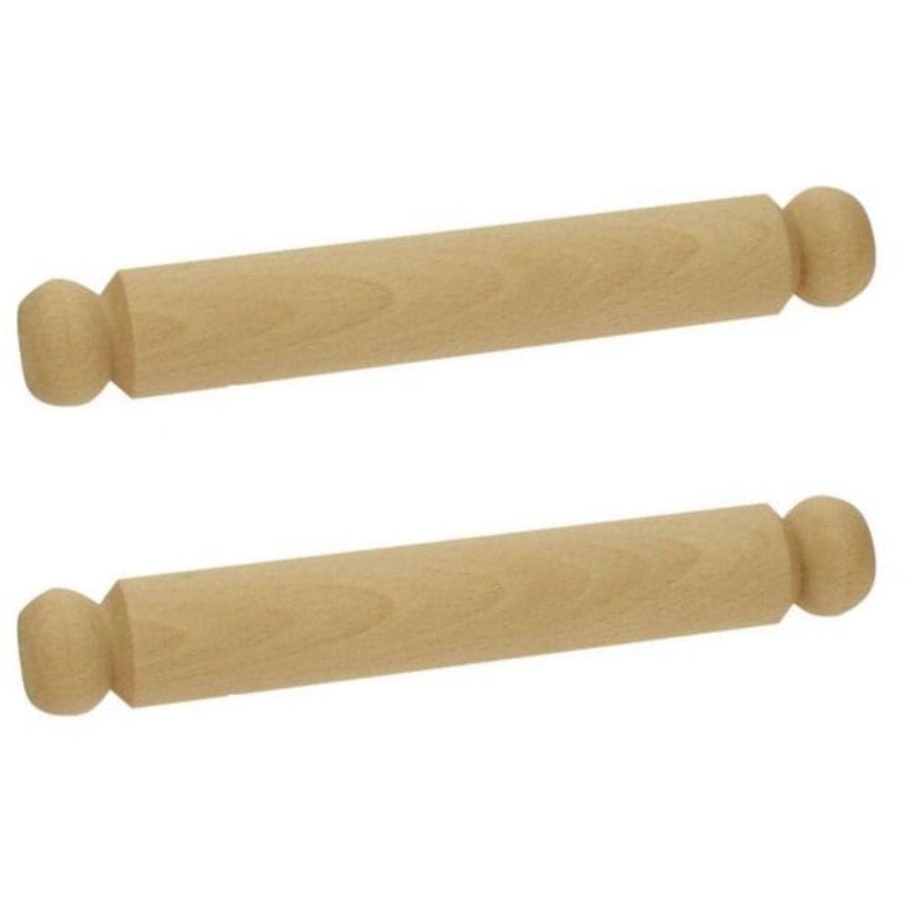 Bigjigs Large Rolling Pin Pack of 2, Large Rolling Pin Pack of 2,Childrens rolling pins,Pretend play rolling pins,4 Pack Mixing Wooden Spoons,early years sensory play,baby sensory play ideas,, Bigjigs Large Rolling Pin Pack of 2,Bigjigs Large Rolling Pin Pack of 2 Introduce your young chef to the joy of baking with the Bigjigs Large Rolling Pin Pack of 2, perfectly designed for little hands. These rolling pins are crafted with easy-to-grip handles and a comfortable size, allowing childrenBigjigs Large Rolli