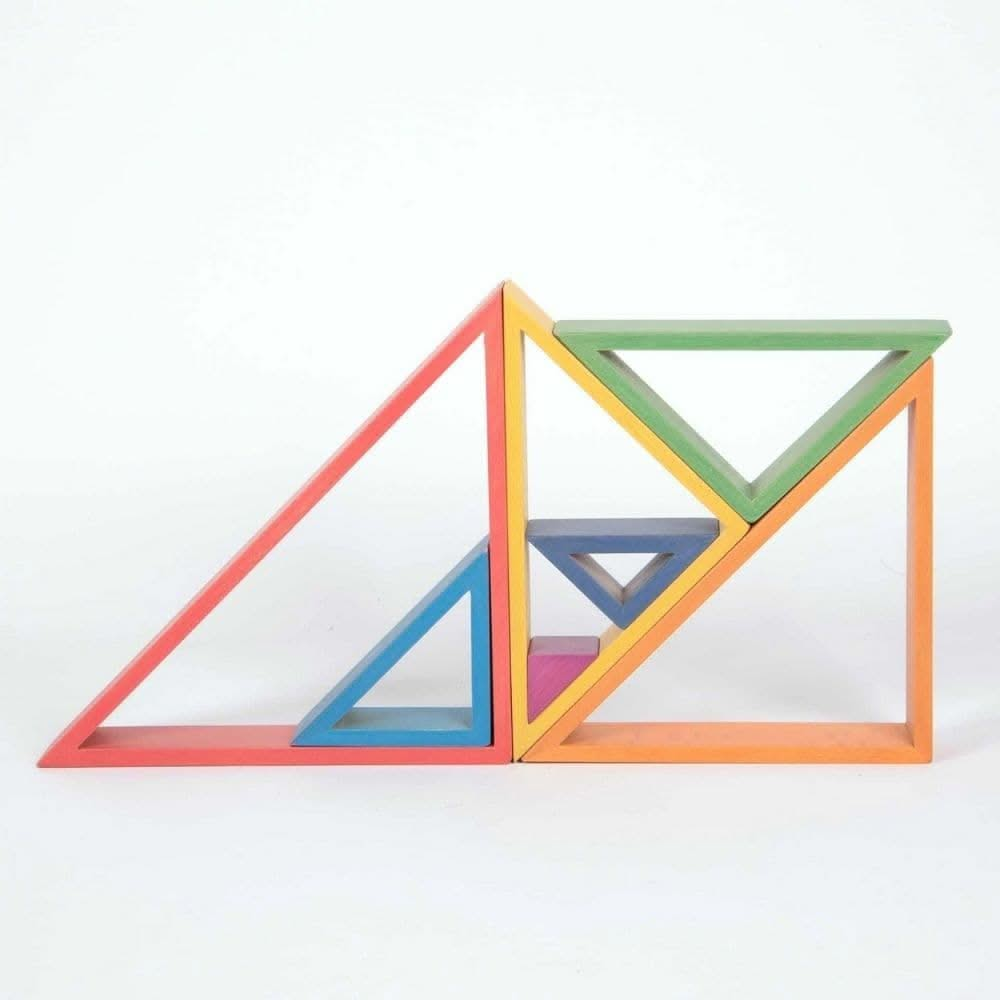 Bigjigs Stacking Triangles, Bigjigs Stacking Triangles,Bigjigs wooden toys,nursery toys, discount code,Bigjigs coupon,Educational Toys,themodernnursery.com discount code, Bigjigs Stacking Triangles,Bigjigs Stacking Triangles – A World of Creative Possibilities Unleash endless fun and creativity with the Bigjigs Stacking Triangles! This versatile toy offers limitless play possibilities, allowing children to explore and create in an open-ended way. With no rules or guidelines, young minds are free to experime