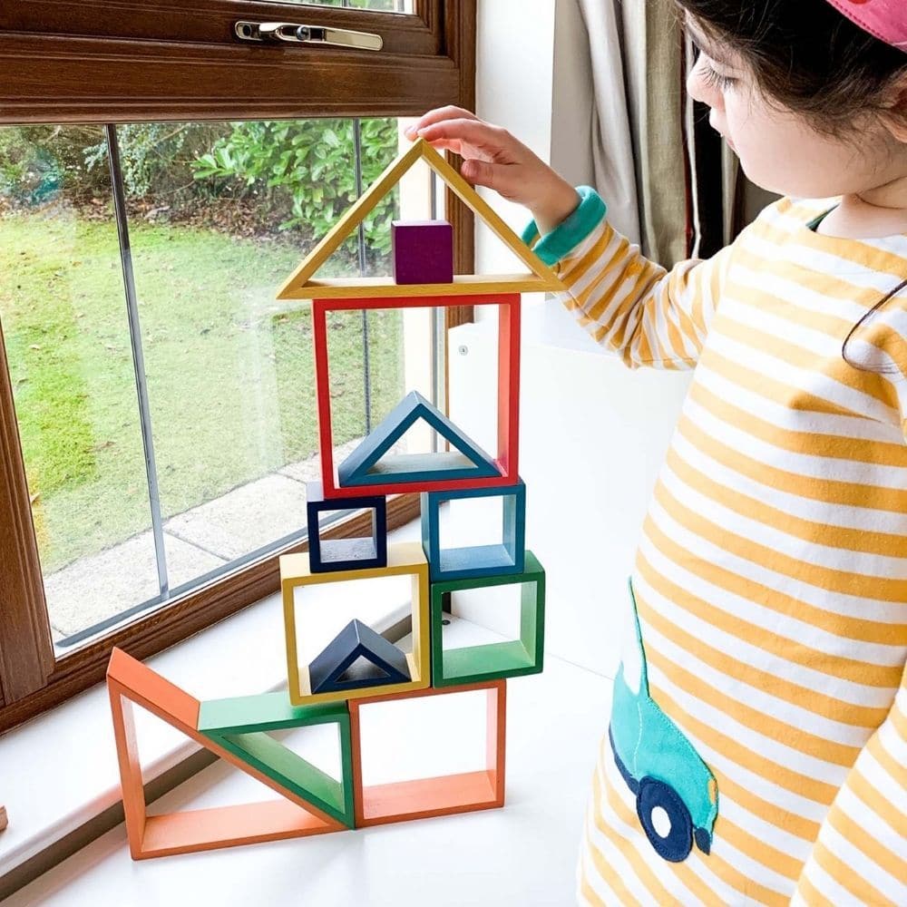 Bigjigs Stacking Triangles, Bigjigs Stacking Triangles,Bigjigs wooden toys,nursery toys, discount code,Bigjigs coupon,Educational Toys,themodernnursery.com discount code, Bigjigs Stacking Triangles,Bigjigs Stacking Triangles – A World of Creative Possibilities Unleash endless fun and creativity with the Bigjigs Stacking Triangles! This versatile toy offers limitless play possibilities, allowing children to explore and create in an open-ended way. With no rules or guidelines, young minds are free to experime