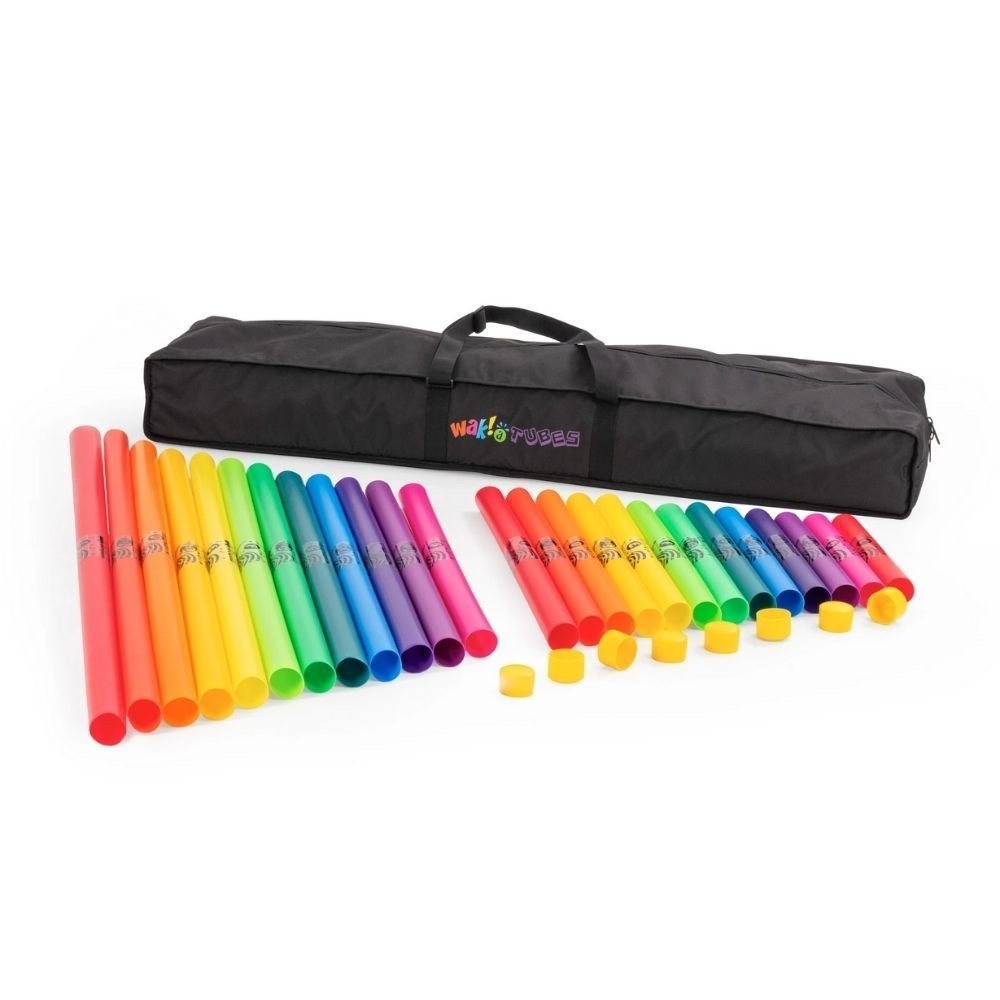 Boomwhackers Wak-a-Tubes 25 player classroom pack, Boomwhackers Wak-a-Tubes 25 player classroom pack,Boomwhackers Wak-a-Tubes classroom pack,Sensory musical instruments,native musical instruments,Musical collections,musical instruments, Boomwhackers Wak-a-Tubes 25 player classroom pack,Introducing the Boomwhackers Wak-a-Tubes 25 player classroom pack, a complete musical experience that promises fun, education, and creativity for groups of all sizes and ages. Boomwhackers Wak-a-Tubes 25 player classroom pack