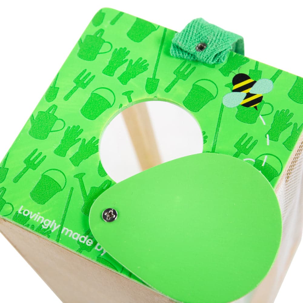 Bug Box, Bug Box,Bigjigs Bug Box,Wooden bug box,childrens bug catching toys, Bug Box,Bigjigs Kids Bug Box – A Safe Haven for Bug Lovers! Little explorers can safely store and observe their bug discoveries with the Bigjigs Kids Bug Box. This colourful and sturdy bug box is the perfect companion for mini bug hunters on their outdoor adventures. Bug Box Features: Safe and Fun Design: The bug box features ,Bug BoxBigjigs Kids Bug Box – A Safe Haven for Bug Lovers! Little explorers can safely store and observe t