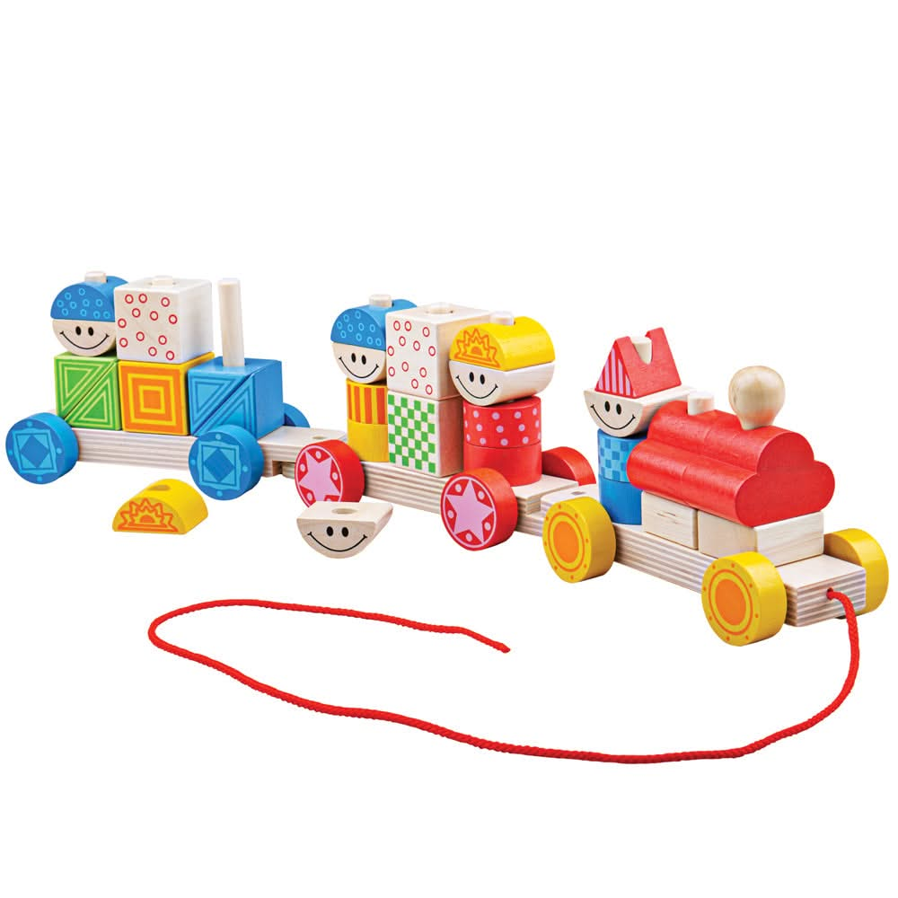 Build Up Train, Build Up Train,Bigjigs Build Up Train,Bigjigs wooden toys,Bigjigs wooden train set, Build Up Train,Build Up Pull Along Train Discover double the fun with the Build Up Pull Along Train, a delightful two-in-one toy that combines the joy of building with the excitement of a pull-along train. Little engineers can use the 28 vibrantly coloured wooden blocks to assemble their own unique toy train, complete with an engine ,Build Up TrainBuild Up Pull Along Train Discover double the fun with the Bui