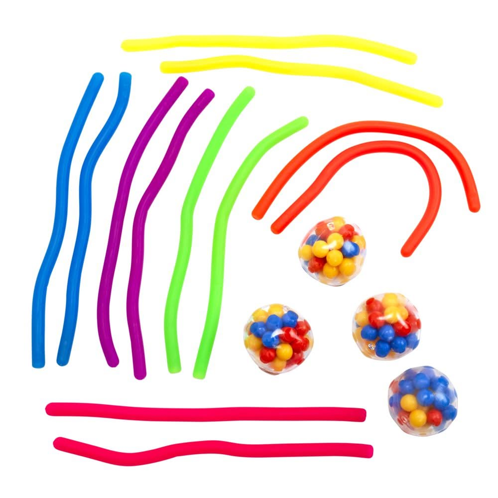 Calm Down Fidget Kit - 16 Pieces, Calm Down Fidget Kit - 16 Pieces,Children's fidget toys,Fidget toy kit, Calm Down Fidget Kit – 16-Piece Sensory & Stress-Relief Set. Help children relax, focus, and engage with the Calm Down Fidget Kit, a 16-piece sensory toy collection designed for tactile exploration and stress relief. Whether used at home, in the classroom, or during therapy sessions, this interactive fidget set is perfect for keeping hands busy and minds calm. What’s Included in the Calm Down Fidget Kit