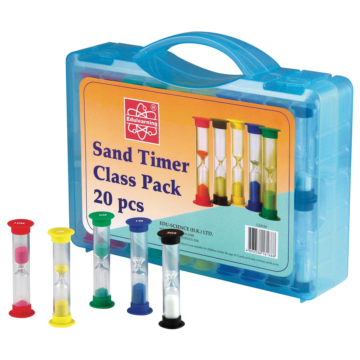 Carry around Timer Kit 20 Piece Set, Carry around Timer Kit,Teachers classroom resources,classroom timers,teachers resources,school resources, Carry around Timer Kit 20 Piece Set,Sand Timer Class Pack (20 pcs) This Sand Timer Class Pack is an essential resource for teachers, therapists, and parents, offering a versatile and engaging way to support time management and learning activities. Featuring 20 colour-coordinated sand timers with varying durations, this set is ideal for classroom use, the,Carry around