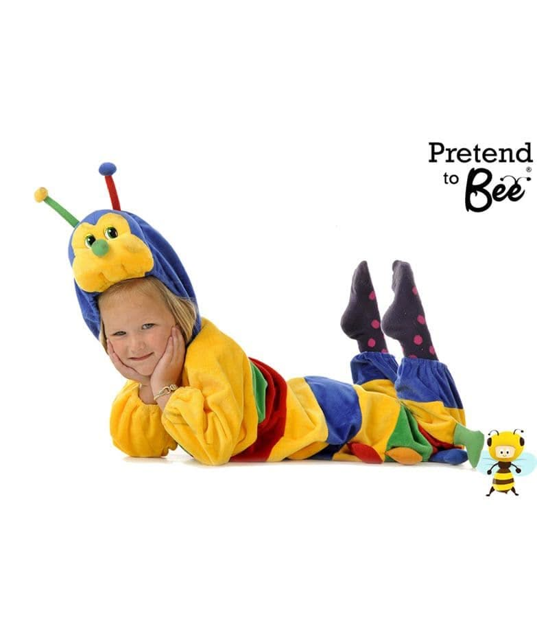 Childrens Caterpillar Costume - 3-5 Years old, , Childrens Caterpillar Costume - 3-5 Years old,Get ready to have a blast with our Caterpillar outfit! This ultra-soft chenille velour onesie is designed to keep your little one cozy and comfortable, while also being irresistibly cute.The onesie features a vibrant, multi-coloured rainbow design that will surely grab everyone's attention. TheGet ready to have a blast with our Caterpillar outfit! This ultra-soft chenille velour onesie is designed to keep your lit