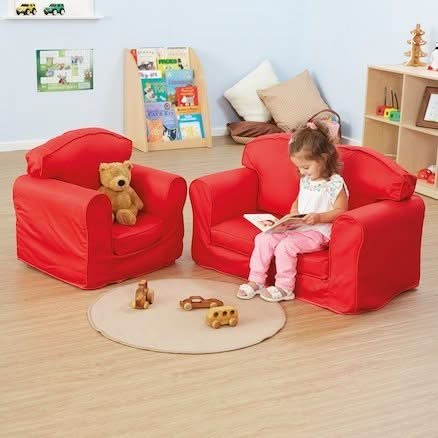 Children's Loose Cover Seating Sofa - Blue, , Children's Loose Cover Seating Sofa - Blue,The Children's Loose Cover Seating Sofa is designed for young children and ideal for home corners, or reading areas, in nurseries and pre schools. The Children's Loose Cover Seating Sofa come with removable, washable covers for easy maintenance, and are fire retardant. Material:Cotton Height:600 mmThe Children's Loose Cover Seating Sofa is designed for young children and ideal for home corners, or reading areas, in nurs