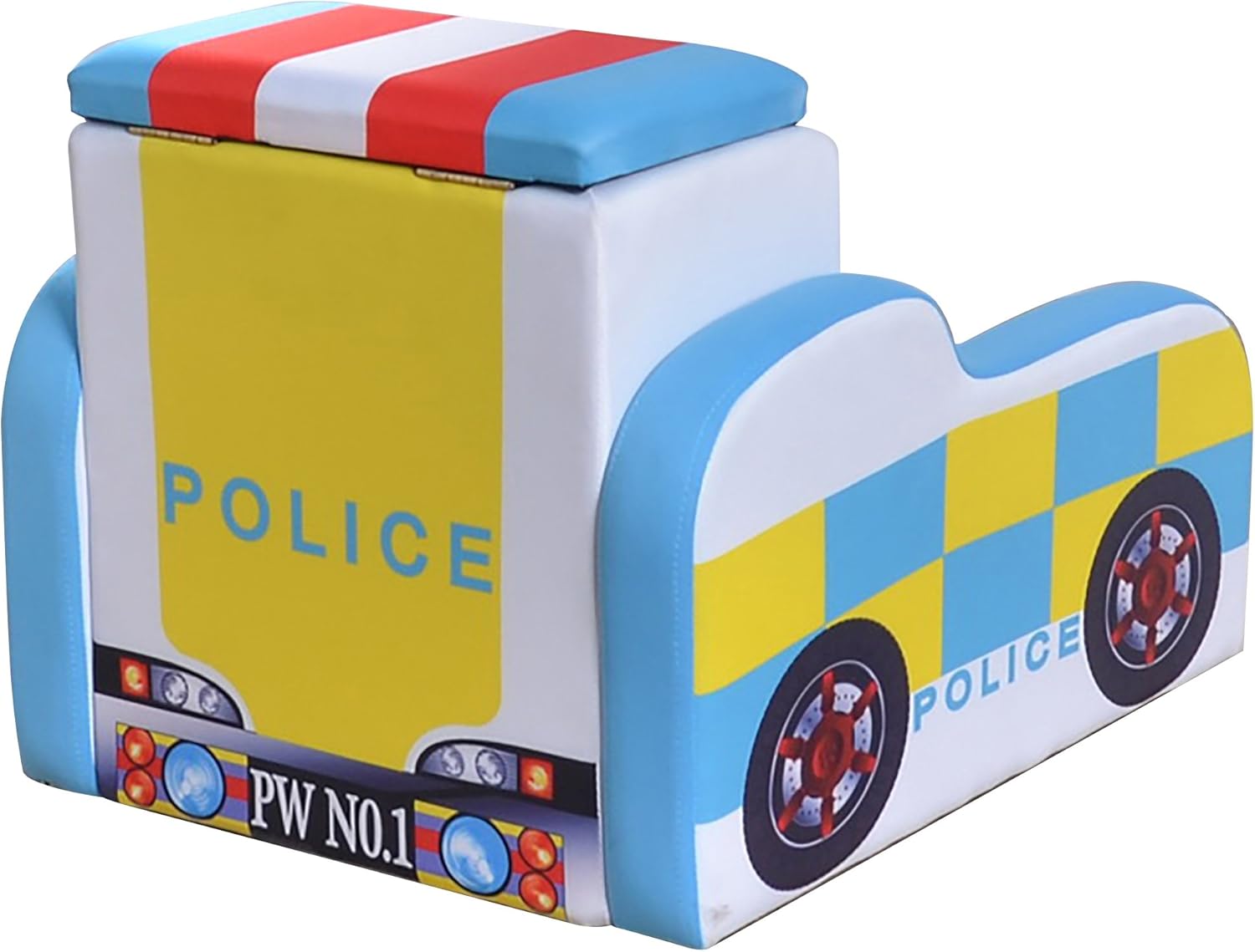 Children's Police Sofa with Storage, Children's Police Sofa with Storage,Liberty House Toys, Children's Police Sofa with Storage,Children's Police Sofa with Storage The Children's Police Sofa with Storage by Liberty House Toys is the perfect combination of imaginative play and practical storage. Designed with a detailed police theme, this multifunctional piece offers hours of pretend playChildren's Police Sofa with Storage The Children's Police Sofa with Storage by Liberty House Toys is the perfect combinat