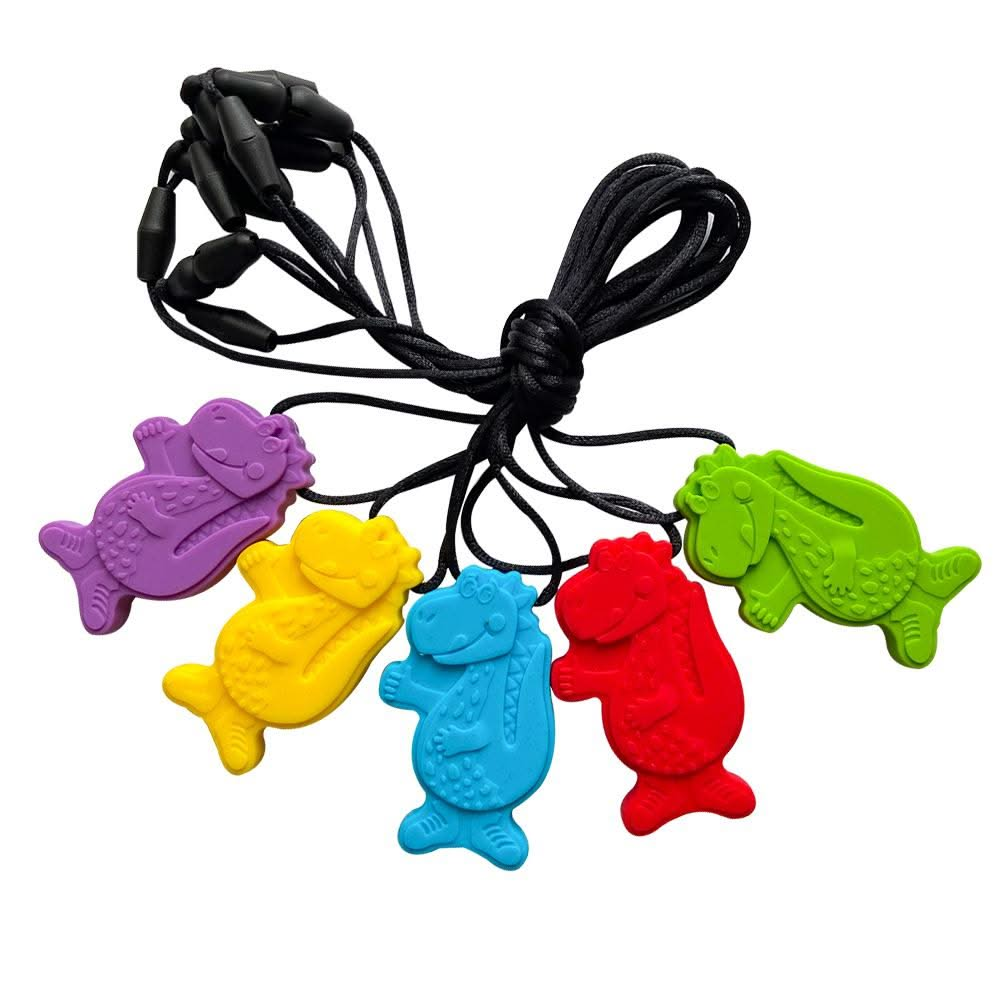 CHUIT Dinosaur Friend, CHUIT Dinosaur Friend,Sensory Chewelry, oral chew tools, oral chew toys, chewable bracelet, chewelry, mouthing toy for babies, chew gem necklace, chew necklace for boys, chew necklace for girls, CHUIT Dinosaur Friend,The CHUIT Dinosaur Friend is a cool solution for children who need a sensory outlet when feeling nervous or fidgety.The CHUIT Dinosaur Friend is perfect for fidgeting hands and chewers.The CHUIT Dinosaur Friend has been developed for children and adults who seek oral sens