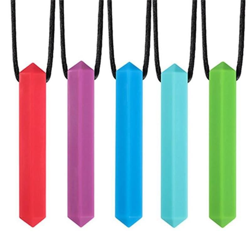 CHUIT KRYPTON BITE Chewable gem necklace, CHUIT KRYPTON BITE Chewable gem necklace-Sensory Chews.sensory chew toy, CHUIT KRYPTON BITE Chewable Gem Necklace The CHUIT KRYPTON BITE Chewable Gem Necklace combines safety, style, and functionality, making it the perfect discreet solution for children and adults who need a safe outlet for chewing. With its gem-inspired design and durable construction, this necklace is a practical sensory tool and a chic accessory. CHUIT KRYPTON BITE Chewable gem necklace Features