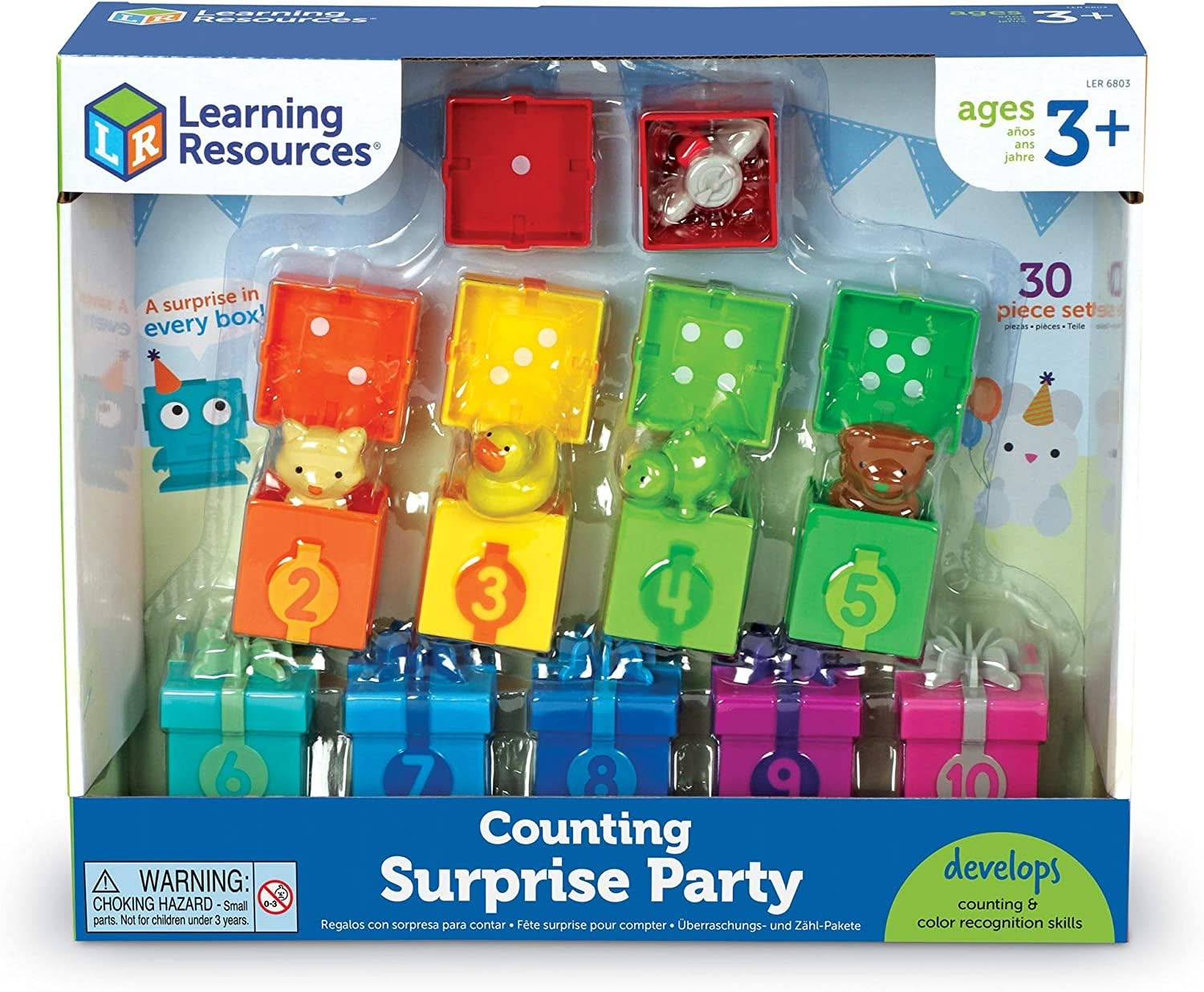 Counting Surprise Party, Counting Surprise Party,Numeracy counting games,special needs learning resources,learning resources, Counting Surprise Party,Counting Surprise Party: A Joyful Way to Learn Through Play The Counting Surprise Party is an engaging educational toy designed to captivate young minds with its colourful surprises and interactive learning opportunities. Perfect for children aged 3 and up, this set combines the excitement of unwrapping gifts withCounting Surprise Party: A Joyful Way to Learn 