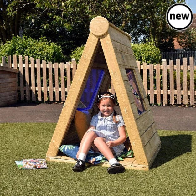 Crawl Through Coloured Teepee, Crawl Through Coloured Teepee,Outdoor Coloured Teepee.Outdoor Wooden Teepee,Childrens Playground equipment,school playground equipment,school playground wooden houses, Crawl Through Coloured Teepee,Introducing our latest addition to the teepee collection - the Crawl Through Coloured Teepee. Specifically designed for early years education, this teepee promotes sensory exploration and role play. Toddlers will delight in the extra crawl through feature, which notIntroducing our l