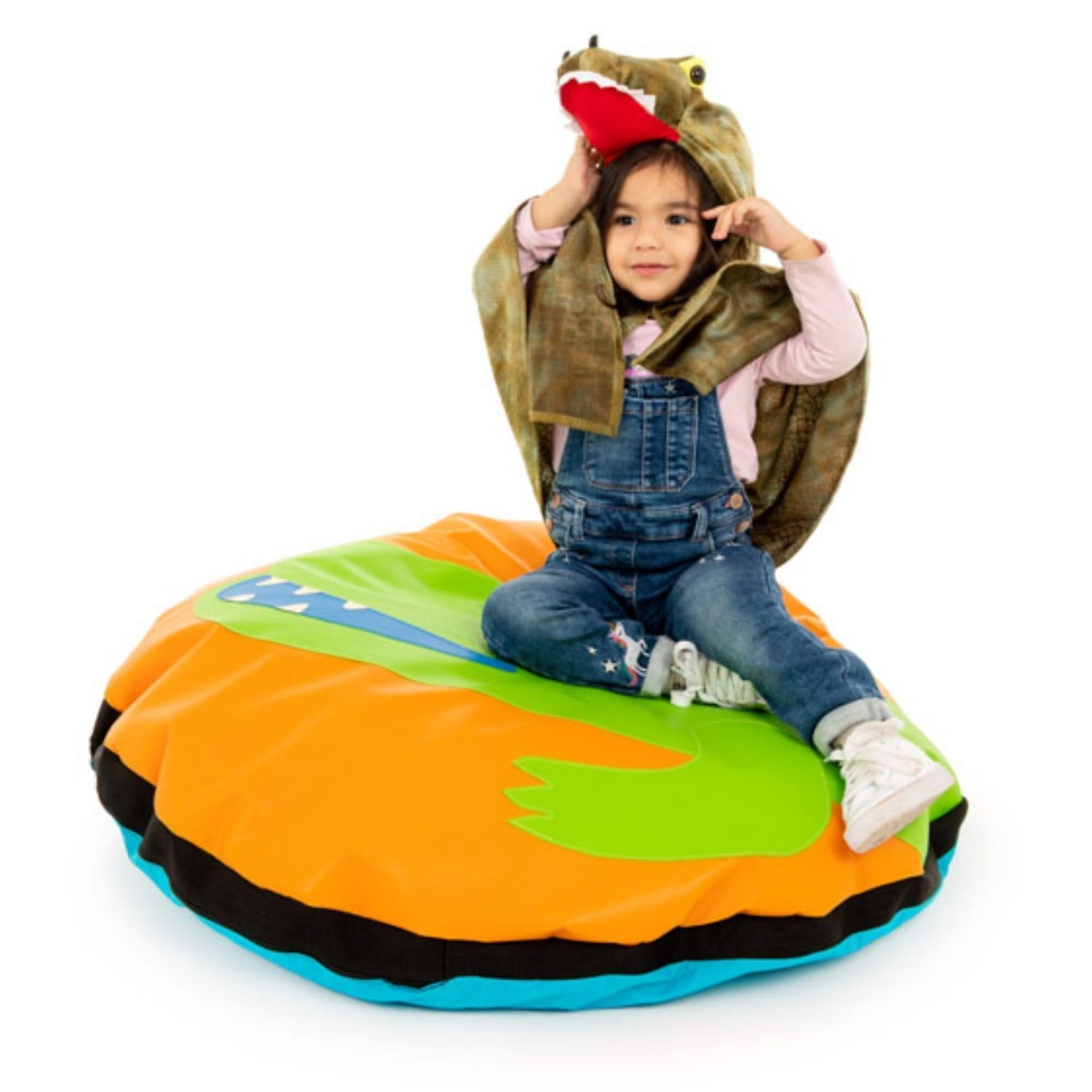 Crocodile Animal Bean Bag, Crocodile Animal Bean Bag,RUcomfy beanbags,Discount codes,sensory room beanbag,beanbag,large bean bags,extra large bean bags,floor cushions,floor beanbags,bean bags,cheap beanbags,sensory cushion,rompa cushions,rompa toys,roma sensory,bean bag Bazaar Bag, Crocodile Animal Bean Bag,Introducing the Crocodile Animal Bean Bag: Where Comfort Meets Creativity Transform any space into a cozy, imaginative oasis with our Crocodile Animal Bean Bag. Designed for all-around seating in nurseri