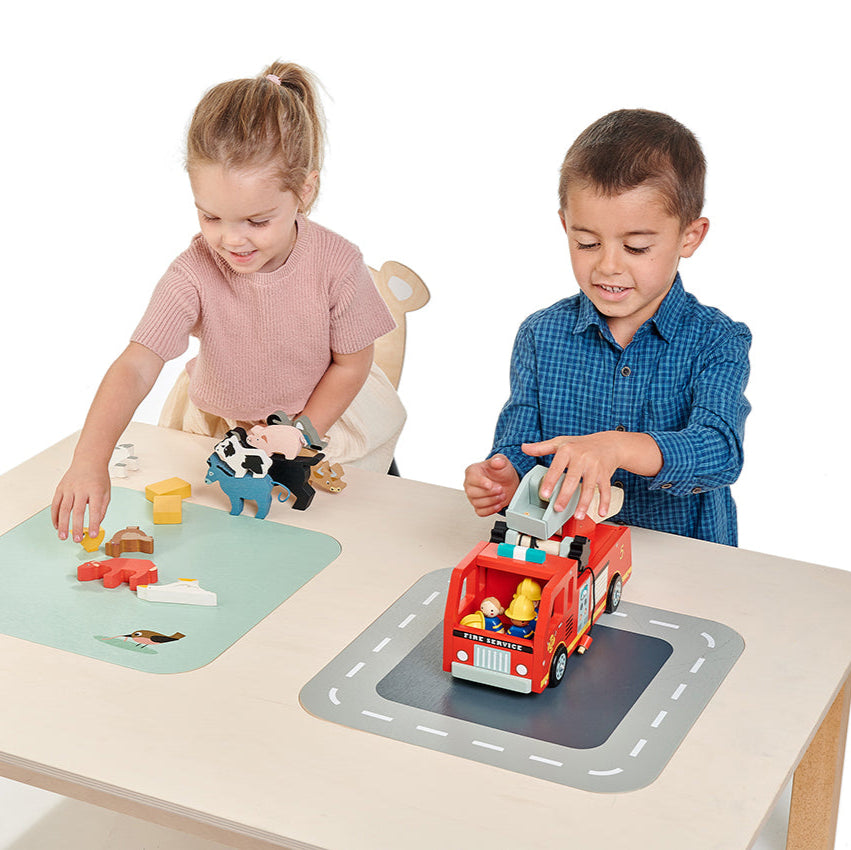 Tenderleaf Toys Wooden Large Play Table