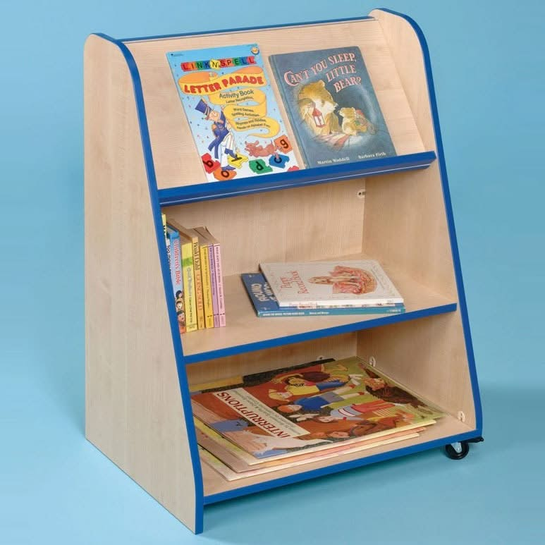 Denby Classroom Mobile Book Display, Demi Classroom Mobile Book Display.Demi Bookcase Red,Demi Mobile Bookcase Red,Classroom bookcase,Primary school bookcases,school furniture,Classroom and Nursery Furniture,School Furniture and Classroom Furniture, Denby Classroom Mobile Book Display,Introducing the Denby Classroom Mobile Book Display, the ultimate solution for storing books in limited spaces. Part of the Denby early years classroom and library furniture range, this book display unit offers a clever and in