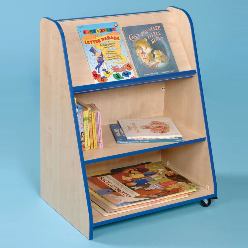 Denby Classroom Mobile Book Display, Demi Classroom Mobile Book Display.Demi Bookcase Red,Demi Mobile Bookcase Red,Classroom bookcase,Primary school bookcases,school furniture,Classroom and Nursery Furniture,School Furniture and Classroom Furniture, Denby Classroom Mobile Book Display,Introducing the Denby Classroom Mobile Book Display, the ultimate solution for storing books in limited spaces. Part of the Denby early years classroom and library furniture range, this book display unit offers a clever and in