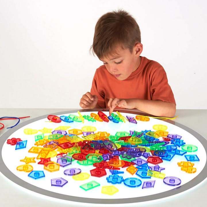 Early Years Maths Resource Set, Early Years Maths Resource Set,Transparent Numbers,light panel resources,light exploration primary school,primary school resources,light and sound resources for schools, Early Years Maths Resource Set,The Early Years Maths Resource Set is a bumper pack of nearly 500 translucent acrylic colour maths resources and laces, The Early Years Maths Resource Set is ideal for using on a light panel for exploring mathematical topics such as shape and attributes, counting and sorting, pa