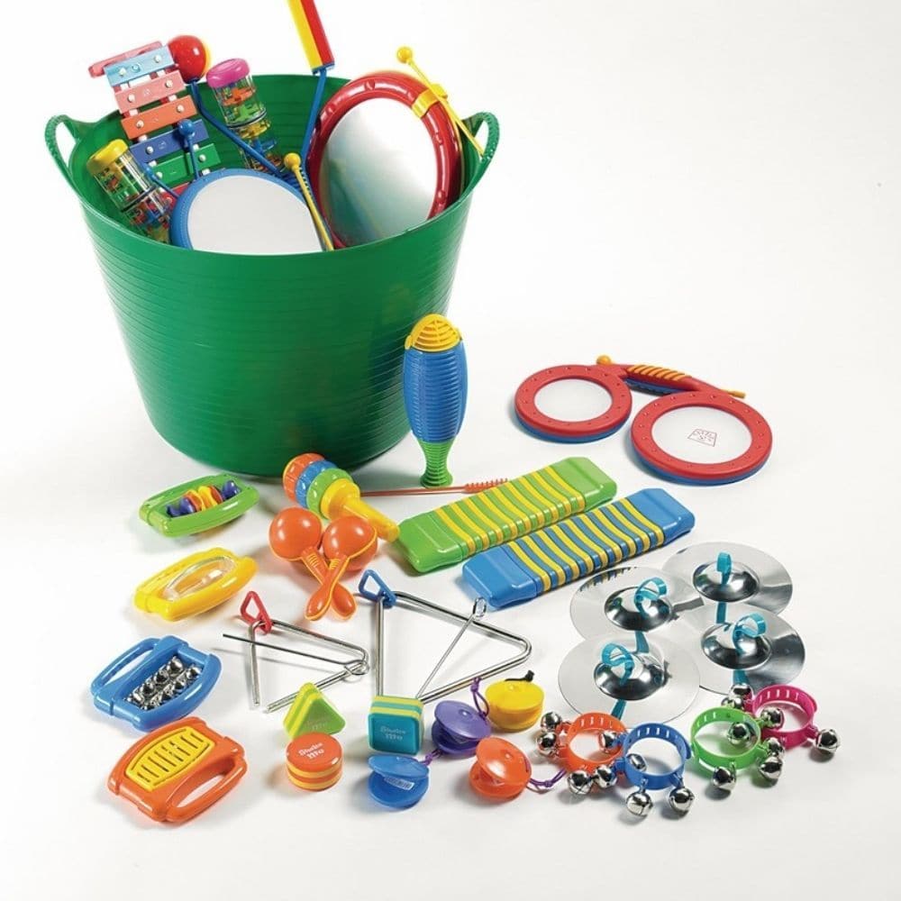 Early Years Pick Up and Play Pack of 30, Early Years Pick Up and Play - Pack of 30,Early years music set,early years musical equipment,baby musical toys,baby music games,toddler musical toys and instruments, Early Years Pick Up and Play Pack of 30,The Early Years Pick Up and Play - Pack of 30 is a class pack crammed with exciting instruments aimed for use with children. This outstanding value pack is an excellent introduction to early music. With a mixture of instrument types; this Early Years Pick Up and P