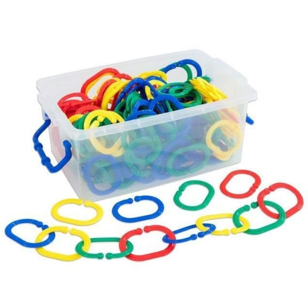 Educational Links 150 Pieces, Educational Links 150 Pieces,Fine motor skills toys,fine motor skills games,fine motor skills classroom therapy resources,,autism toys,autism awareness toys,fine motor skills toys,visual perception toys, Educational Links 150 Pieces,The Educational Links Set is a versatile and engaging toy designed to cater to the developmental needs of children across different age groups. Made with young hands in mind, the chunky links are easy to grasp, providing an ideal tool for developing