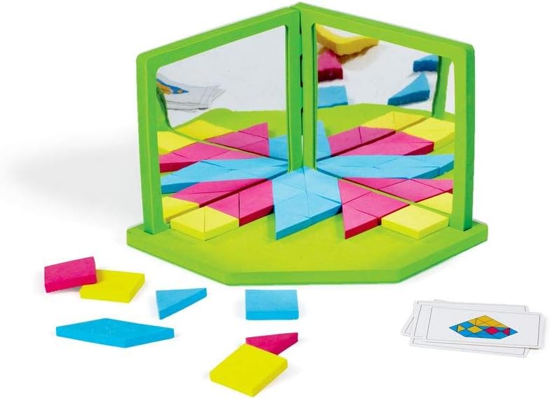 Edushape Magic Symmetry, Edushape Magic Symmetry,Edushape Toys,Edushape Toys Uk,Edushape childrens toys, Edushape Magic Symmetry,Edushape Magic Symmetry The Edushape Magic Symmetry set takes a child's fascination with mirrors to an exciting new level. Featuring low-distortion, child-safe 90-degree mirrors and brightly coloured foam geometric shapes, this set provides endless opportunities for creativeEdushape Magic Symmetry The Edushape Magic Symmetry set takes a child's fascination with mirrors to an excit