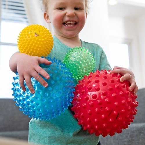 Edushape Sensory Ball Mega Pack, Edushape Sensory Ball Mega Pack,Textured Ball, Tactile ball, Therapy ball, tactile balls, therapy balls, exercise balls, activity balls for children with special needs, Edushape Sensory Ball Mega Pack,Introducing the Edushape Sensory Ball Mega Pack - a set of four uniquely textured, multi-colored balls designed to stimulate your child's senses and foster their development. These sensory balls are not just toys, but tools that help enhance tactile and visual sensory awareness