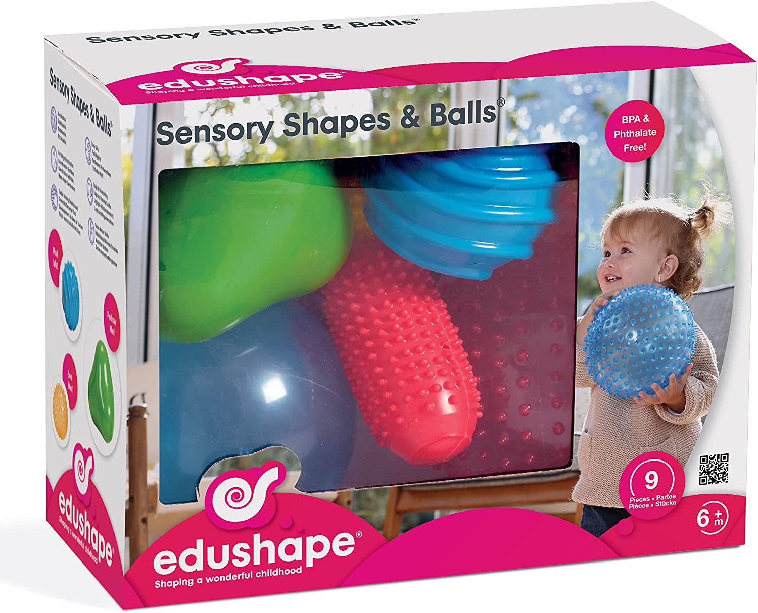 Edushape Sensory Shapes and Balls Kit, Edushape Sensory Shapes and Balls Kit,Edushape sensory shapes and balls kit,edushape sensory shapes and balls set,Edushape balls,Edushapes toys,Edushapes early years toys,Edushape sensory toys, Edushape Sensory Shapes and Balls Kit,This unique set of 9 sensory balls and shapes is a great resource for sensory exploration through play. Various textures and styles make this Edushape sensory shapes and balls kit unique. Explore the intriguing shape of the small green trian