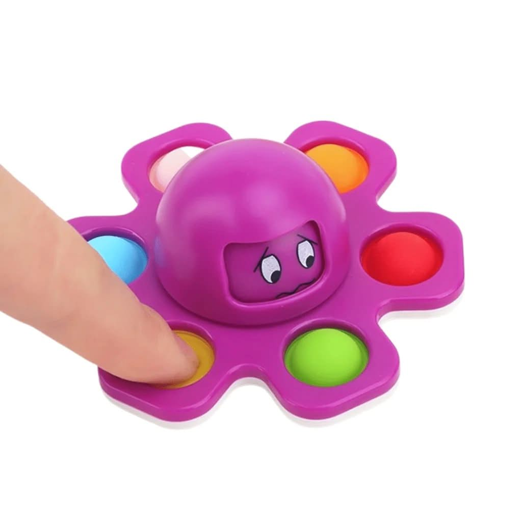 Emotions Push Popper Octopus, Emotions Push Popper Octopus,Fidget Spinner,Bubble popper fidget spinner,Fidget Spinners,Octopus Fidget Spinner,Children's Fidget toys,bubble popping toy,fidget toy bubble popping popper,fidget toys, Emotions Push Popper Octopus,Meet the Emotions Push Popper Octopus – the fidget toy that’s taking social media by storm! This uniquely designed sensory toy is more than just a popper; it changes facial expressions with each press, adding a new layer of interactive fun. Kids and adu