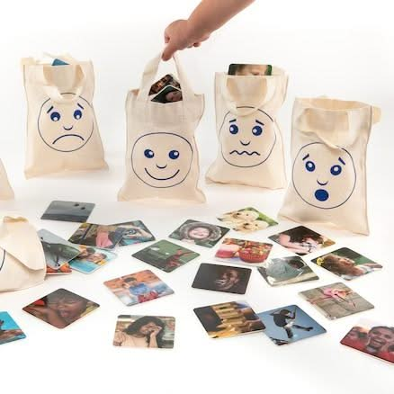 Feelings and Emotions Sorting Bags, Feelings and Emotions Sorting Bags. EYFS social skills,Children's feelings and emotions resources,Special needs emotions resources,Autism emotion resources,Children's emotions classroom resources,Early years emotions classroom ideas, Feelings and Emotions Sorting Bags,Feelings and Emotions Sorting Bags The Feelings and Emotions Sorting Bags are an engaging and open-ended educational resource designed to help children identify, discuss, and understand their emotions. This 