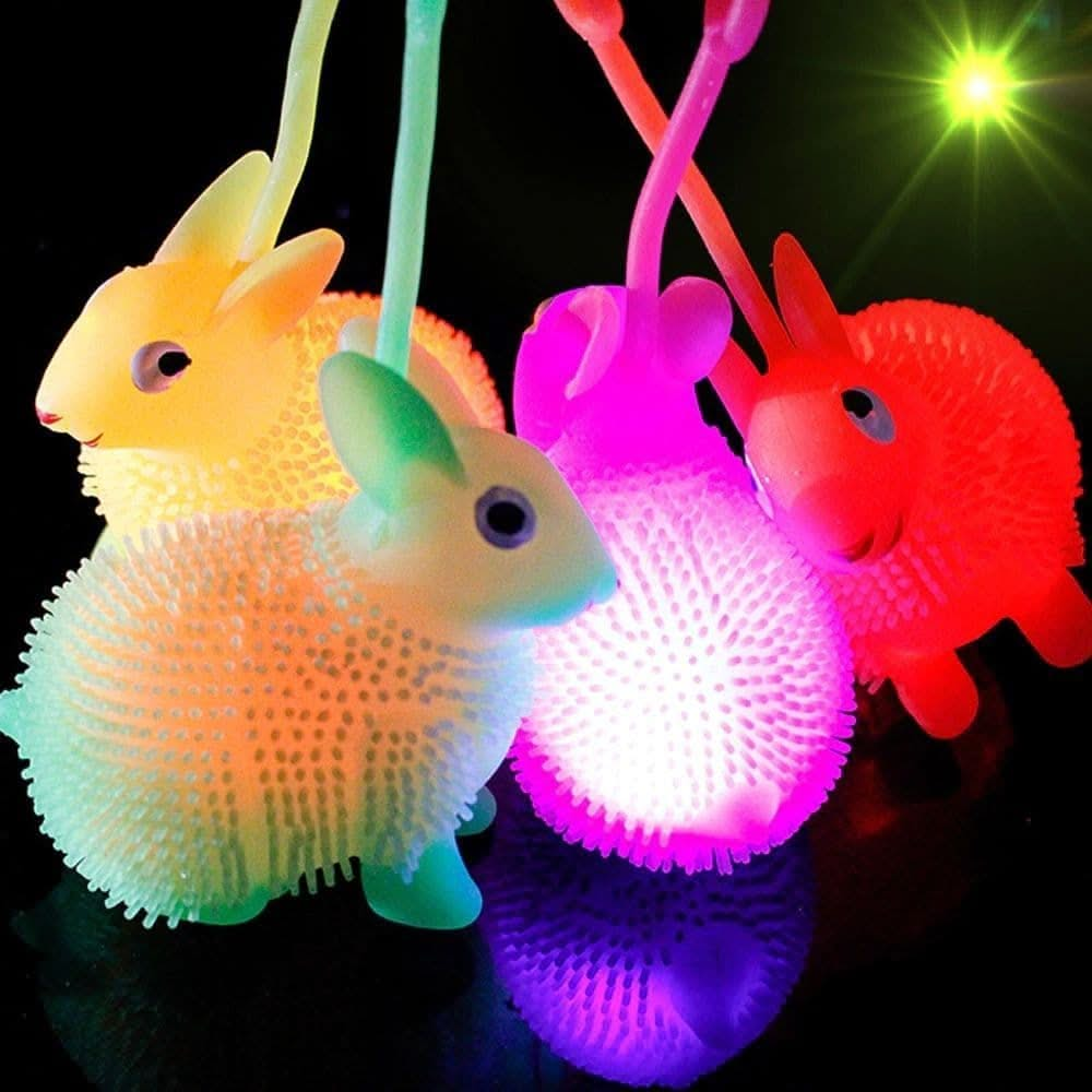 Flashing Puffer Bunny, Flashing Puffer Bunny,puffer toys,cheap puffer toys,tactile puffer toys,special needs tactile toys,special needs caterpillar toys,special needs tactile toys,cheap tactile toys,autism tactile toys,special needs downs syndrome toys,special needs sensory toys, Flashing Puffer Bunny – A Sensory Delight with Squishy, Light-Up Fun The Flashing Puffer Bunny is the ultimate pocket-sized sensory toy, combining soft textures, squishy fun, and glowing lights for endless amusement. Whether you ne