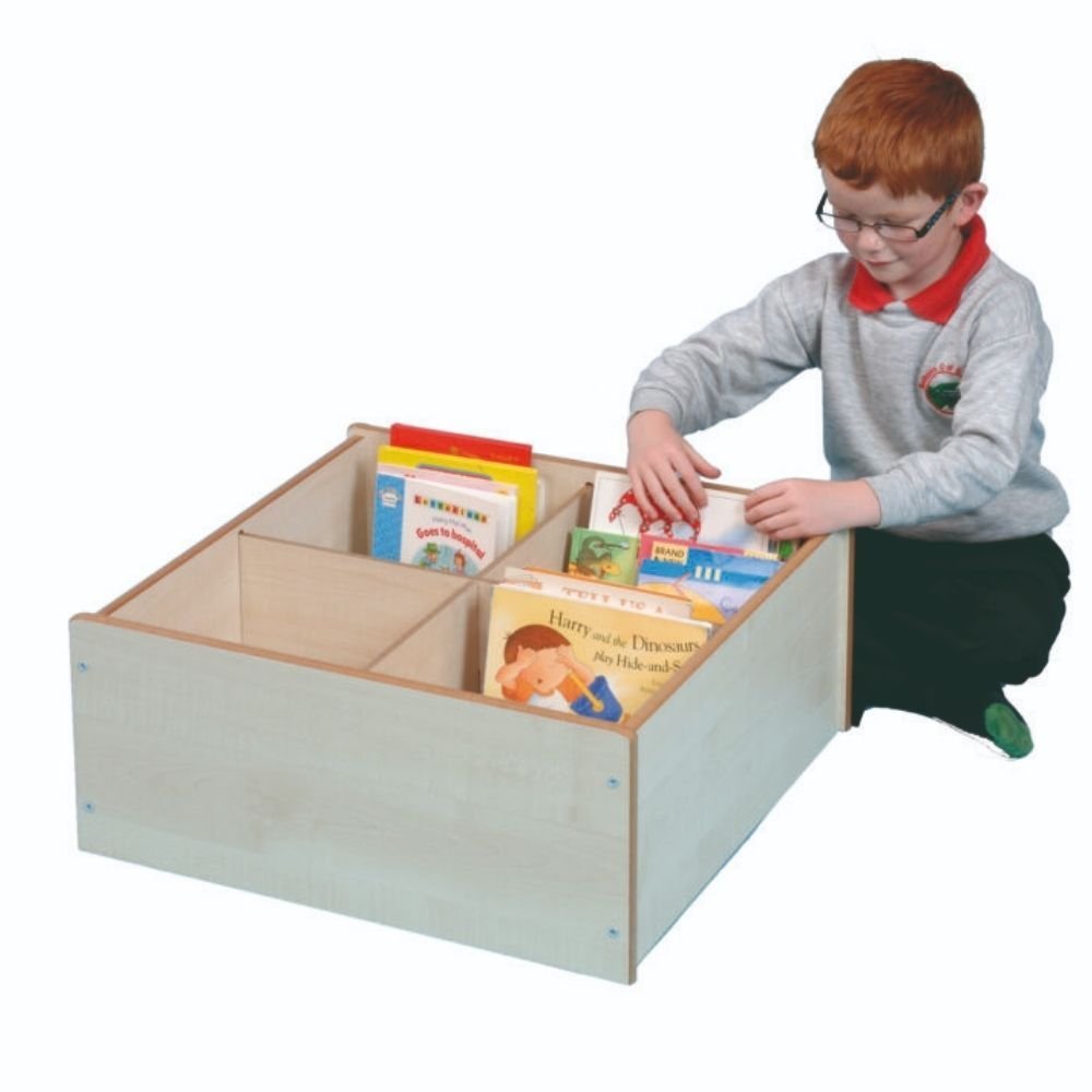 Floor Level 4 Compartment Kinderbox, Floor Level 4 Compartment Kinderbox,Mobile Kinderbox,Classroom Storage Unit,Classroom Storage Unit,Classroom Storage Unit,Classroom Cupboard,Classroom storage,classroom storage cupboard, Floor Level 4 Compartment Kinderbox,The Floor Level 4 Compartment Kinderbox will make your classroom or nursery an inspirational space for learning and will compliment the other products in our school range. The kinderbox has 4 compartments for book storage and is delivered fully assembl