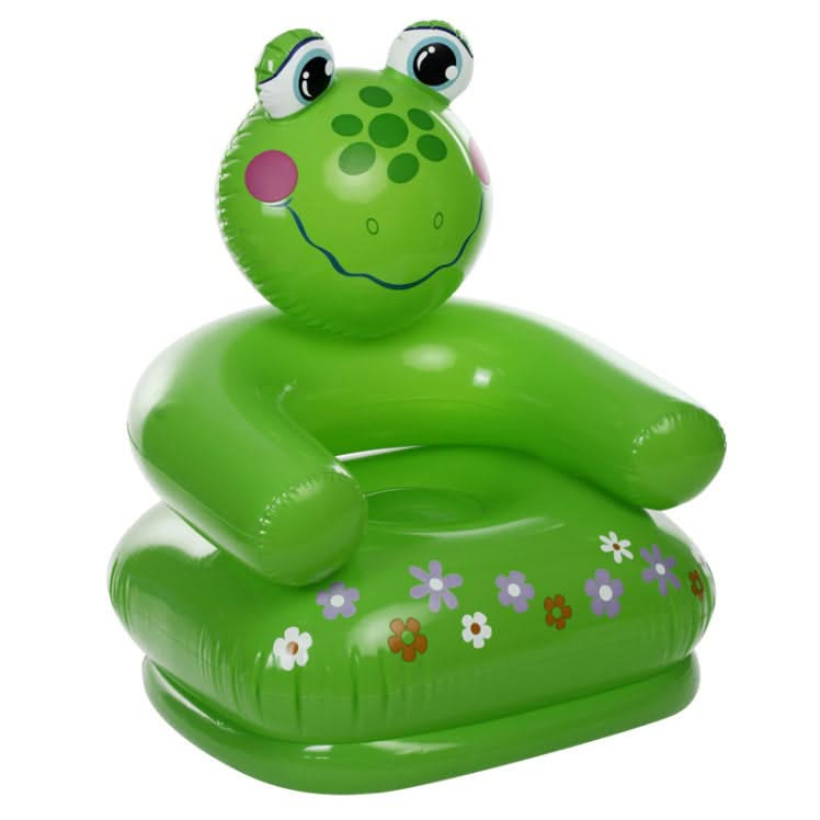 Freddy Frog Inflatable Chair, Balance Ball Chair,Ball Therapy Chair.Ball Therapy Chair,balance ball chair,balance ball therapy chair,therapy chairs,special needs seat,special needs sensory seating chair, Freddy Frog Inflatable Chair,Freddy Frog Inflatable Chair Add a touch of fun and functionality to your child's space with the Freddy Frog Inflatable Chair. With its charming floral print and adorable frog face headrest, this chair is as playful as it is practical. Perfect for kids aged 3 to 5 years, the Fre