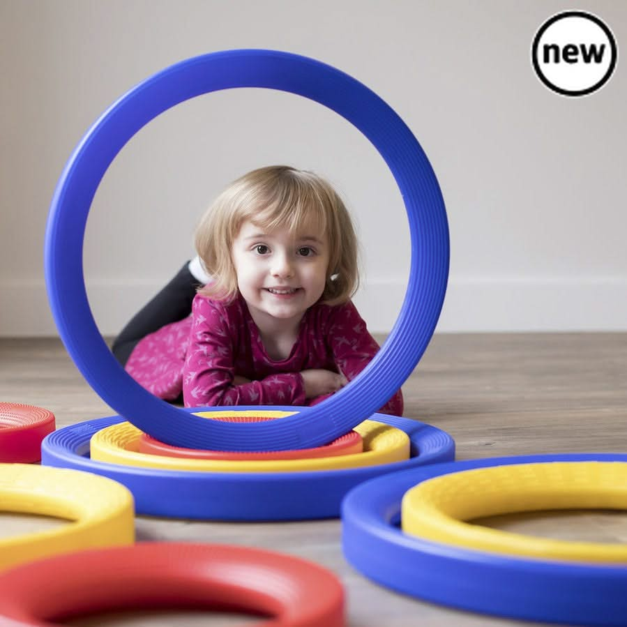 Giant Plastic Activity Rings Set, Giant Plastic Activity Rings Set,school numeracy resources,classroom numeracy resources, Giant Activity Rings – A Versatile Set for Active Play & Learning Transform playtime into an engaging and educational experience with the Giant Activity Rings Set! Designed to encourage movement, creativity, and sensory exploration, these durable plastic rings offer endless opportunities for active play—both indoors and outdoors. This 9-piece set features rings in three different sizes—