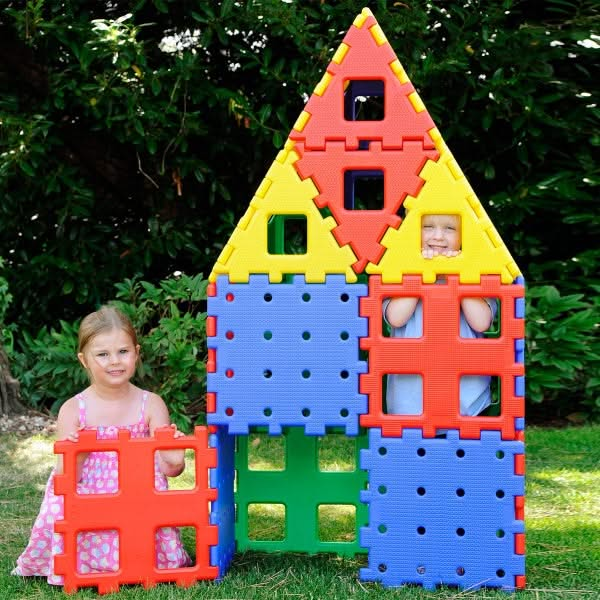 Giant Polydron XL Set 3, Giant Polydron XL Set 3,Polydron tower toys,Polydron discount code, Giant Polydron XL Set 3 – Build Big, Dream Bigger! Let children's imaginations soar with the Giant Polydron XL Set 3, a super-sized construction set that allows kids to create castles, princess towers, cars, boats, and houses with tunnels they can crawl through! With extra-large, easy-to-connect pieces, this set transforms play into an immersive, hands-on learning experience, helping children develop teamwork, probl